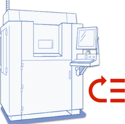 Priority delivery option for SLS parts